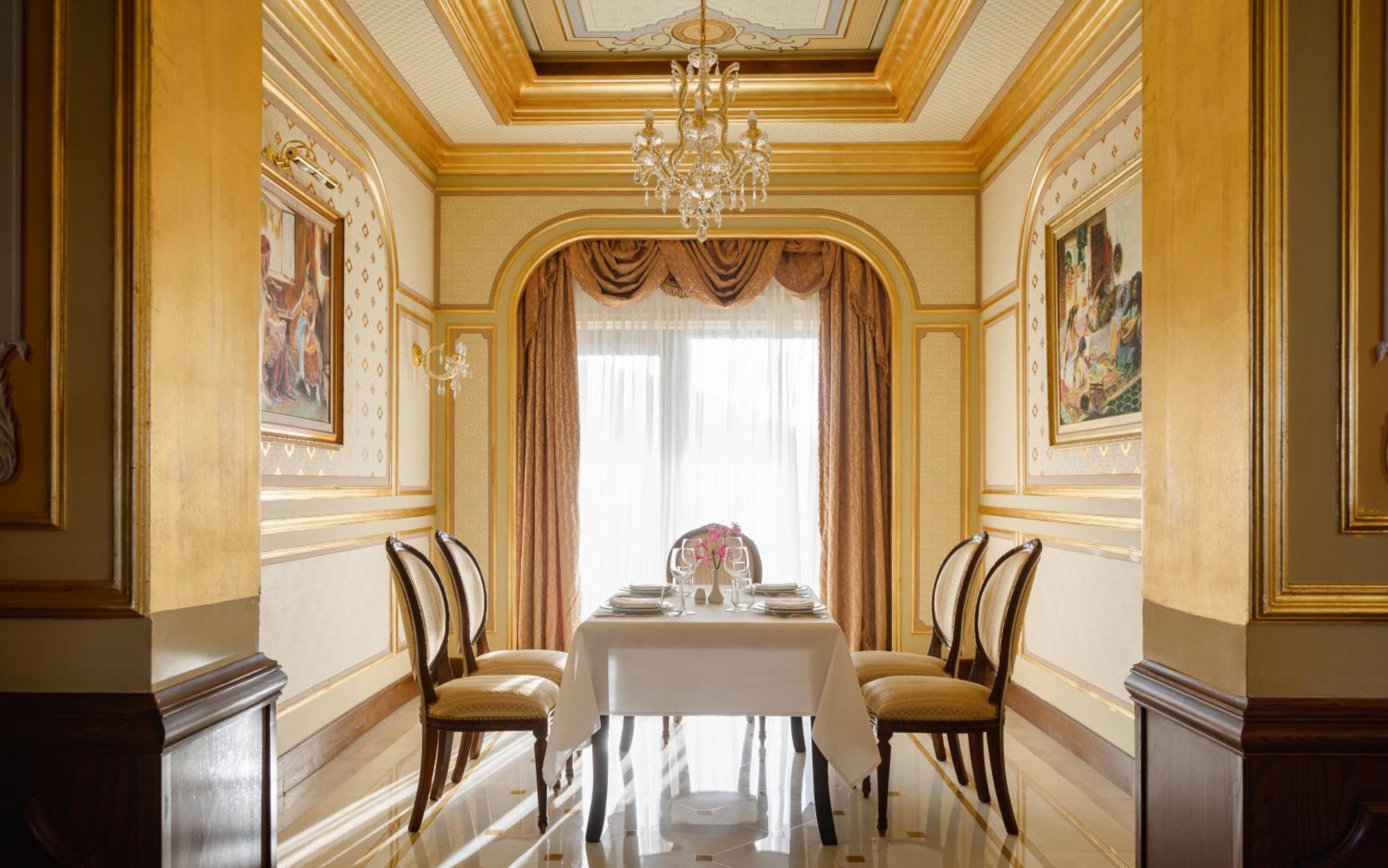 Shamakhi Palace Sharadil Seredil Exterior foto A dining room